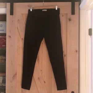 MADEWELL Black 10” High-Rise Skinny Jeans